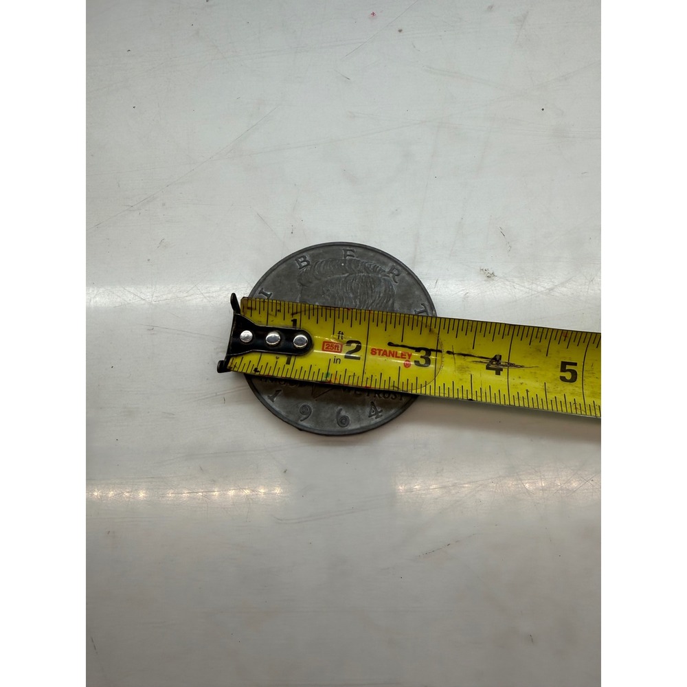 Vintage 1964 Kennedy Half Dollar Oversized 3 Inch Novelty Replica Coin Token - Picture 3 of 3